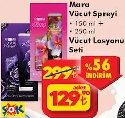 MARA VÜCUT SPREYİ 150 ML + 250 ML VÜCUT LOSYONU SETİ MARA VÜCUT SPREYİ 150 ML + 250 ML VÜCUT LOSYONU SETİ